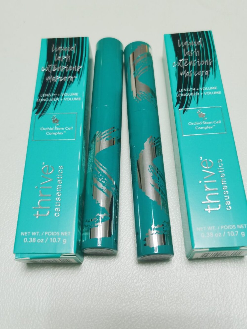 New Mascara/2pcs/Thrive Causemetics Black Liquid lash Extensions Brynn Full Size